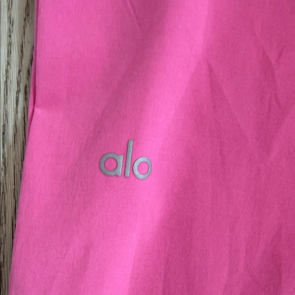 ALO Yoga Pink Eliminate midrise Trouser Pants - Picture 5 of 10